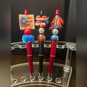 Patriotic Themed Pens with Charms